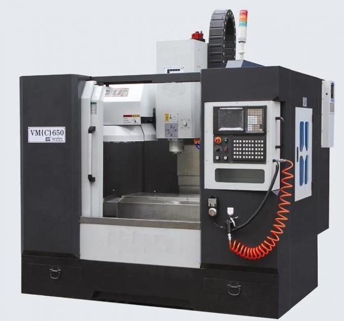 ফুট প্যাড সিএনসি মেশিন সেন্টার সহ 380V Cnc মেটাল মিলিং মেশিন 0