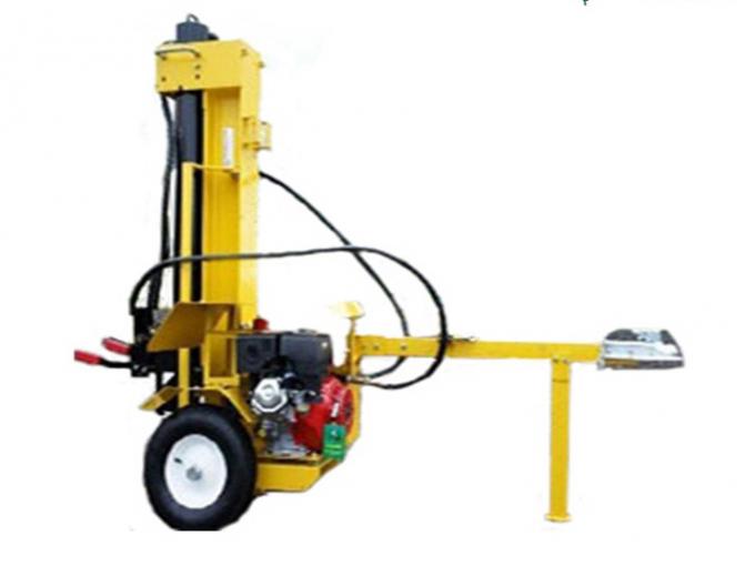 গ্যাসোলিন চালিত 40টন লগ স্প্লিটার 13HP ব্রাঞ্চ চিপার শ্রেডার 0