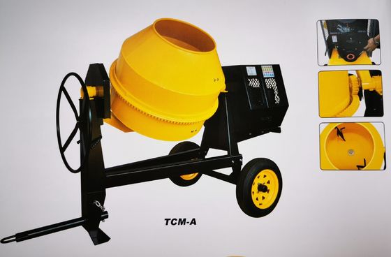 CE ইলেকট্রিক কংক্রিট মিক্সার মেশিন 7.5HP নির্মাণ মাঝারি আকারের