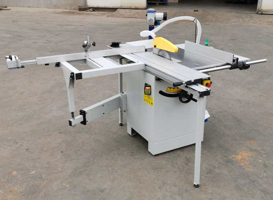 240V বৈদ্যুতিক টেবিল করাত 250mm অটো লুব্রিকেটিং যথার্থ স্লাইডিং টেবিল করাত