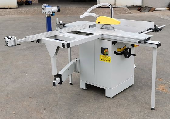240V বৈদ্যুতিক টেবিল করাত 250mm অটো লুব্রিকেটিং যথার্থ স্লাইডিং টেবিল করাত