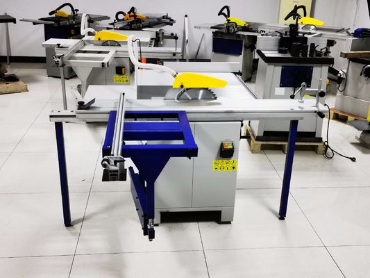 1500W কাঠ প্রেসিং মেশিন আধা স্বয়ংক্রিয় কাঠের কাজ টেবিল করাত